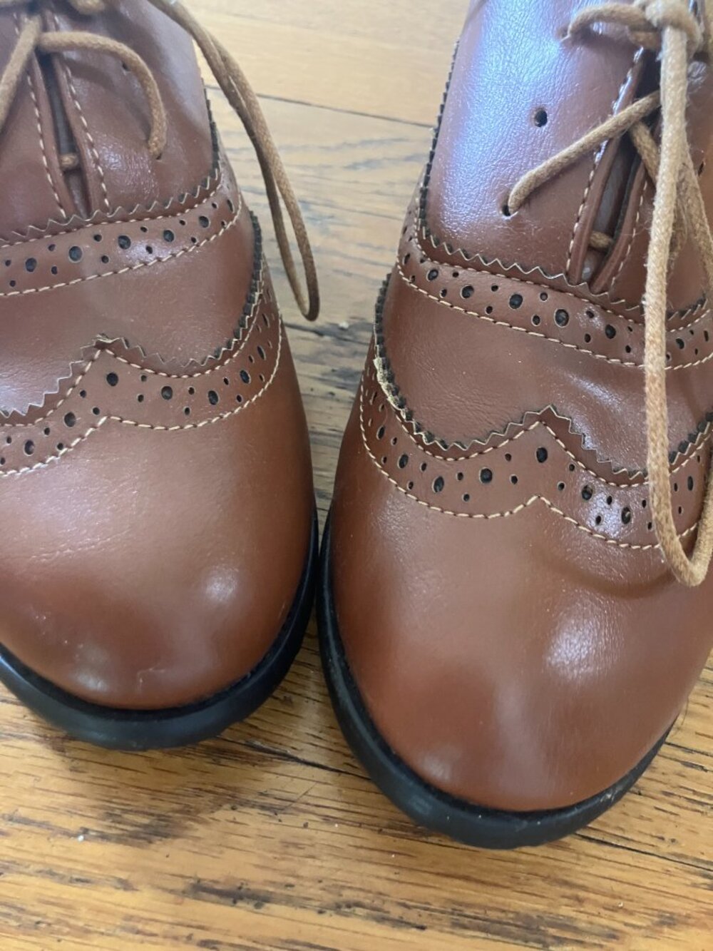 Oxford heels, Sz 39 / 8.5 - Picture 4 of 5